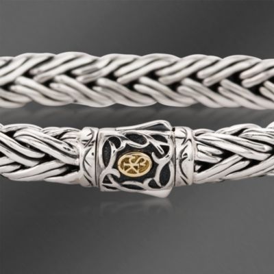 Scott Kay "Equestrian" Men's Two-Tone Bracelet. 8.5" &mdash; Alt Image 2