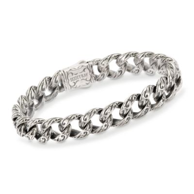 Scott Kay Men's "Sparta" Two-Tone Link Bracelet. 8.5" &mdash; Alt Image 1
