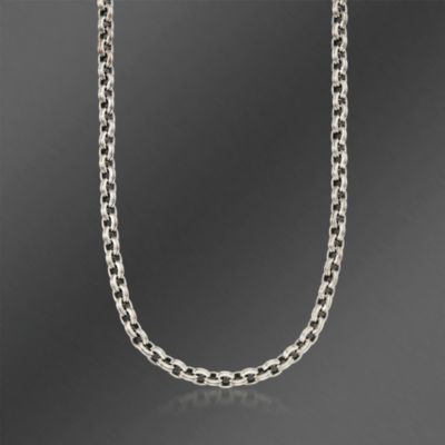 Scott Kay "Signature" Sterling Silver 4mm Chain  &mdash; Alt Image 1