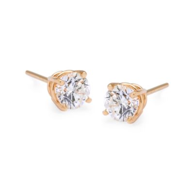 1.45 ct. t.w. Diamond Stud Earrings In 14kt Yellow Gold &mdash; Alt Image 1