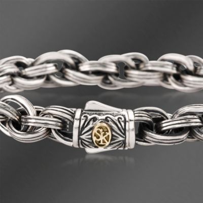 Scott Kay Men's Two-Tone Bracelet. 8.5" &mdash; Alt Image 2