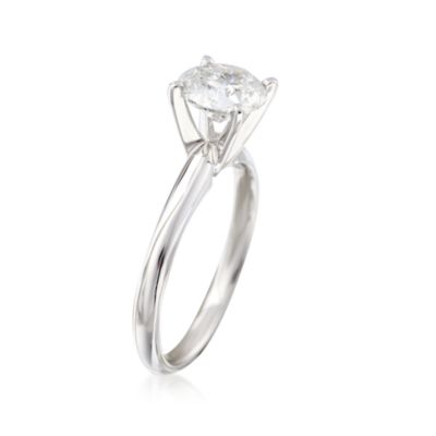 1.50 Carat Diamond Solitaire Ring in 14kt White Gold &mdash; Alt Image 3