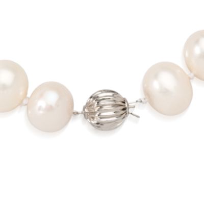 10-11mm Pearl Necklace in 14kt White Gold &mdash; Alt Image 5