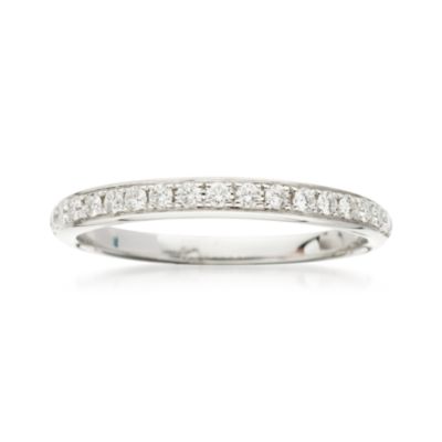 .25 ct. t.w. Diamond Wedding Ring in 18kt White Gold &mdash; Alt Image 1