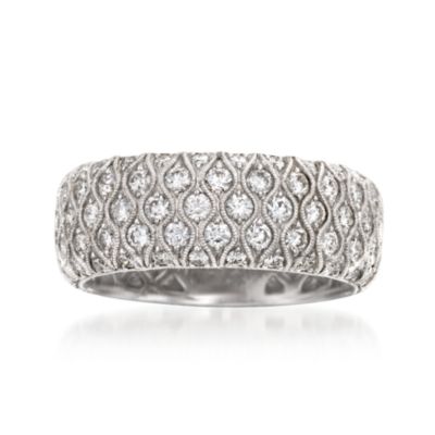 Simon G. 2.04 ct. t.w. Diamond Wedding Ring in 18kt White Gold &mdash; Alt Image 1