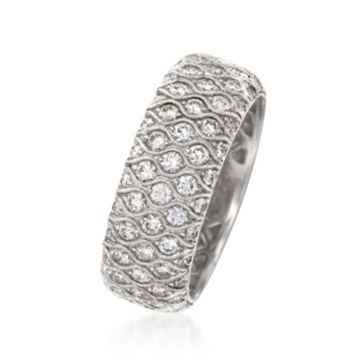 Simon G. 2.04 ct. t.w. Diamond Wedding Ring in 18kt White Gold &mdash; Alt Image 2
