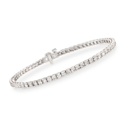 4.00 ct. t.w. Diamond Tennis Bracelet in 14kt White Gold &mdash; Alt Image 1