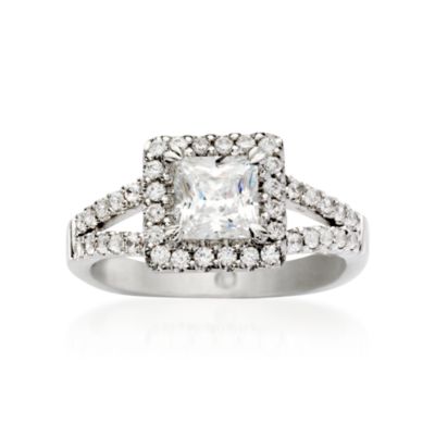 Gabriel Designs .45 ct. t.w. Diamond Engagement Ring Setting in 14kt White Gold &mdash; Alt Image 1