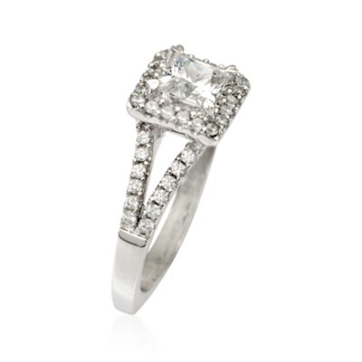 Gabriel Designs .45 ct. t.w. Diamond Engagement Ring Setting in 14kt White Gold &mdash; Alt Image 3