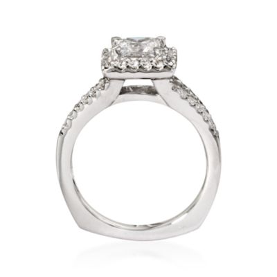 Gabriel Designs .45 ct. t.w. Diamond Engagement Ring Setting in Platinum &mdash; Alt Image 4