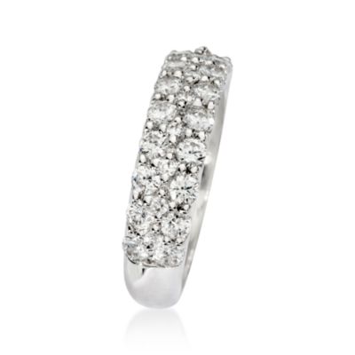 Gabriel Designs 1.45 ct. t.w. Diamond Wedding Ring in 14kt White Gold &mdash; Alt Image 3