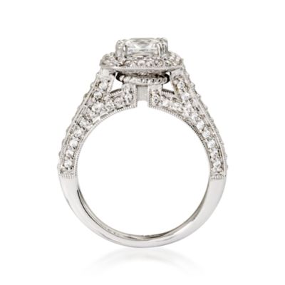 Gabriel Designs .80 ct. t.w. Diamond Engagement Ring Setting in 14kt White Gold &mdash; Alt Image 4