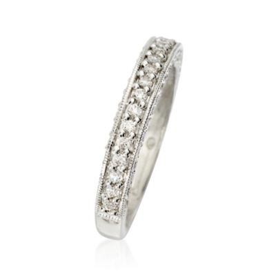 Gabriel Designs .45 ct. t.w. Diamond Wedding Ring in 14kt White Gold &mdash; Alt Image 3