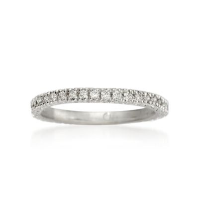 Gabriel Designs .50 ct. t.w. Diamond Wedding Ring in Platinum &mdash; Alt Image 1