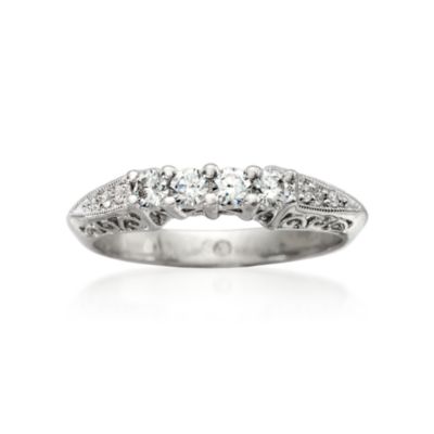 Gabriel Designs .33 ct. t.w. Diamond Wedding Ring in Platinum &mdash; Alt Image 1