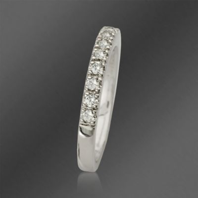 Gabriel Designs .33 ct. t.w. Diamond Wedding Ring in 14kt White Gold. Size 6.5 &mdash; Alt Image 3