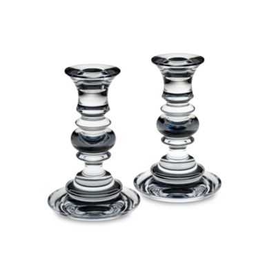 Reed & Barton Weston Crystal Candlestick Pair &mdash; Alt Image 1