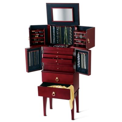 "Safekeeper" Jewelry Armoire &mdash; Alt Image 1
