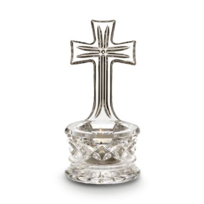 Waterford Crystal Cross Votive &mdash; Alt Image 1