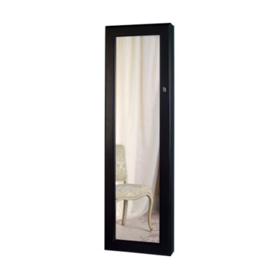 Safekeeper Wall Mirror Jewelry Cabinet &mdash; Alt Image 1