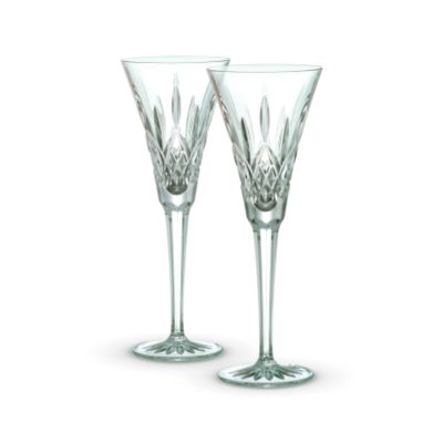 Set of Two Waterford Crystal "Lismore" Toasting Flutes &mdash; Alt Image 1