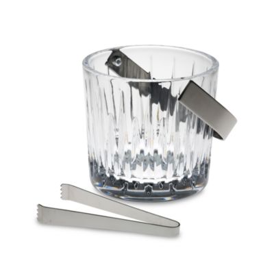 Reed & Barton Soho Crystal Ice Bucket With Tongs &mdash; Alt Image 1