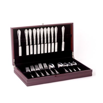 Flatware Chest in Dark Walnut &mdash; Alt Image 1