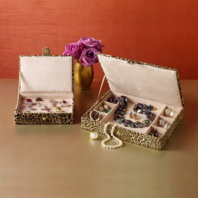 Reed & Barton Cheetah Jewelry Case Set &mdash; Alt Image 2