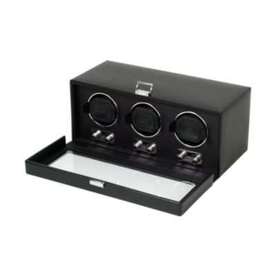 Heritage Triple Watch Winder by Wolf Designs &mdash; Alt Image 1