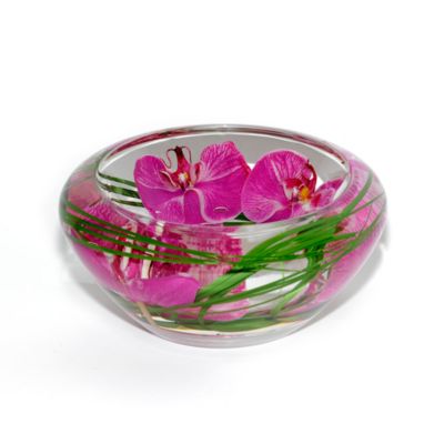 Emilio Robba Fuschia Orchid Bowl &mdash; Alt Image 1
