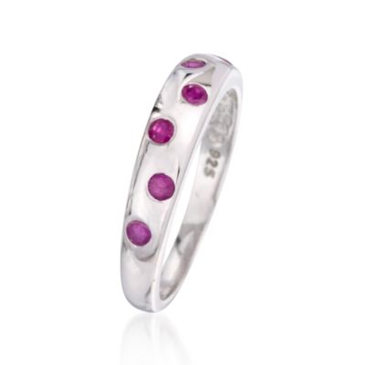 .50 ct. t.w. Ruby Ring in Sterling Silver &mdash; Alt Image 3