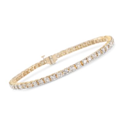 5.00 ct. t.w. Diamond Tennis Bracelet in 14kt Yellow Gold &mdash; Alt Image 1