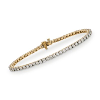 4.00 ct. t.w. Diamond Tennis Bracelet in 14kt Yellow Gold &mdash; Alt Image 1