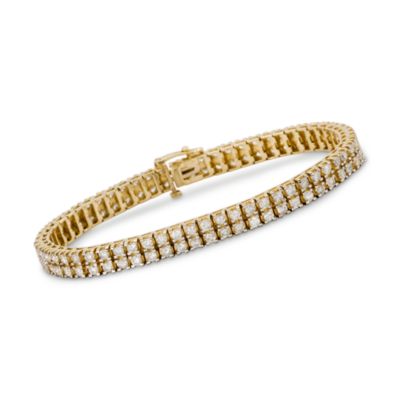 5.00 ct. t.w. Diamond Bracelet In 14kt Yellow Gold &mdash; Alt Image 1