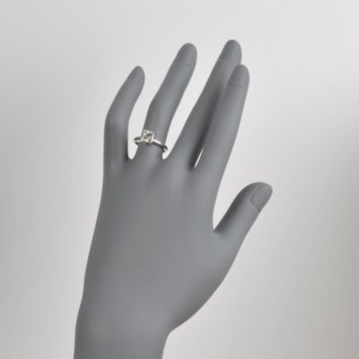 1.50 Carat Diamond Solitaire RSVP Engagement Ring in 14kt White Gold &mdash; Alt Image 2