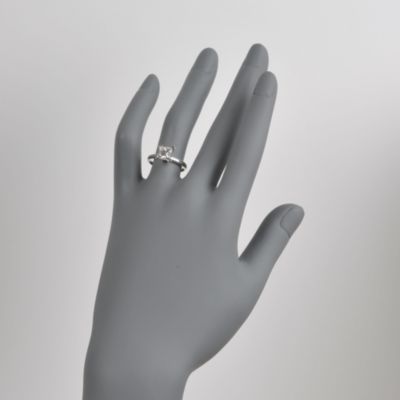 2.00 Carat Diamond Solitaire RSVP Engagement Ring in 14kt White Gold &mdash; Alt Image 2