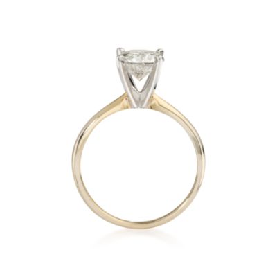 1.50 Carat Diamond Solitaire Ring in 14kt Yellow Gold &mdash; Alt Image 4