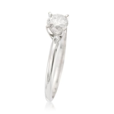 .50 Carat Diamond Solitaire RSVP Engagement Ring in 14kt White Gold &mdash; Alt Image 3