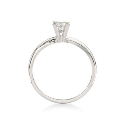 .50 Carat Diamond Solitaire RSVP Engagement Ring in 14kt White Gold &mdash; Alt Image 4