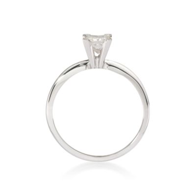 .75 Carat Diamond Solitaire RSVP Engagement Ring in 14kt White Gold &mdash; Alt Image 3