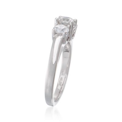 1.50 ct. t.w. Diamond 3-Stone RSVP Engagement Ring in 14kt White Gold &mdash; Alt Image 3