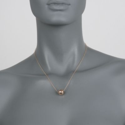 14kt Yellow Gold Sphere Necklace &mdash; Alt Image 3