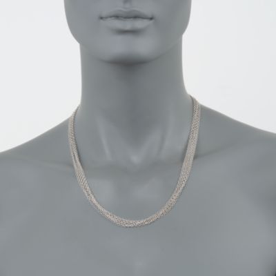 Sterling Silver 10mm Multi-Strand Necklace &mdash; Alt Image 3