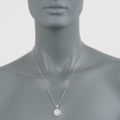 1.00 ct. t.w. Diamond Pendant Necklace in 14kt White Gold. 16" &mdash; Alt Image 4