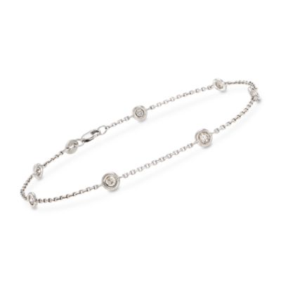 .50 ct. t.w. Diamond Bracelet in 14kt White Gold &mdash; Alt Image 1