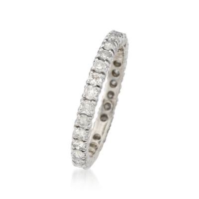 1.00 ct. t.w. Diamond Eternity Band in 14kt White Gold &mdash; Alt Image 3