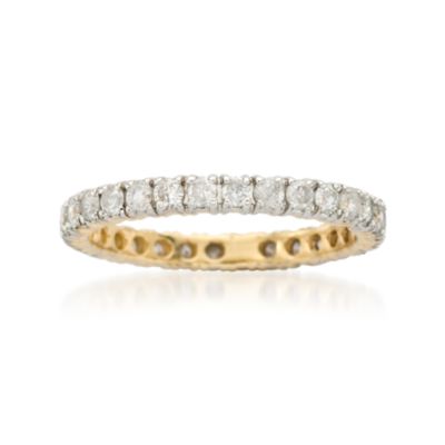 1.00 ct. t.w. Diamond Eternity Band in 14kt Yellow Gold &mdash; Alt Image 1