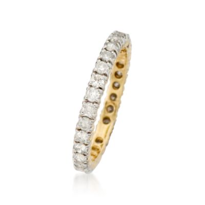 1.00 ct. t.w. Diamond Eternity Band in 14kt Yellow Gold &mdash; Alt Image 3