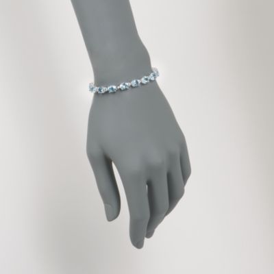 19.50 ct. t.w. Topaz Bracelet in Sterling Silver &mdash; Alt Image 2