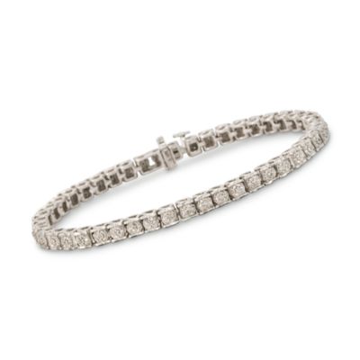 1.00 ct. t.w. Diamond Tennis Bracelet in Sterling Silver &mdash; Alt Image 1